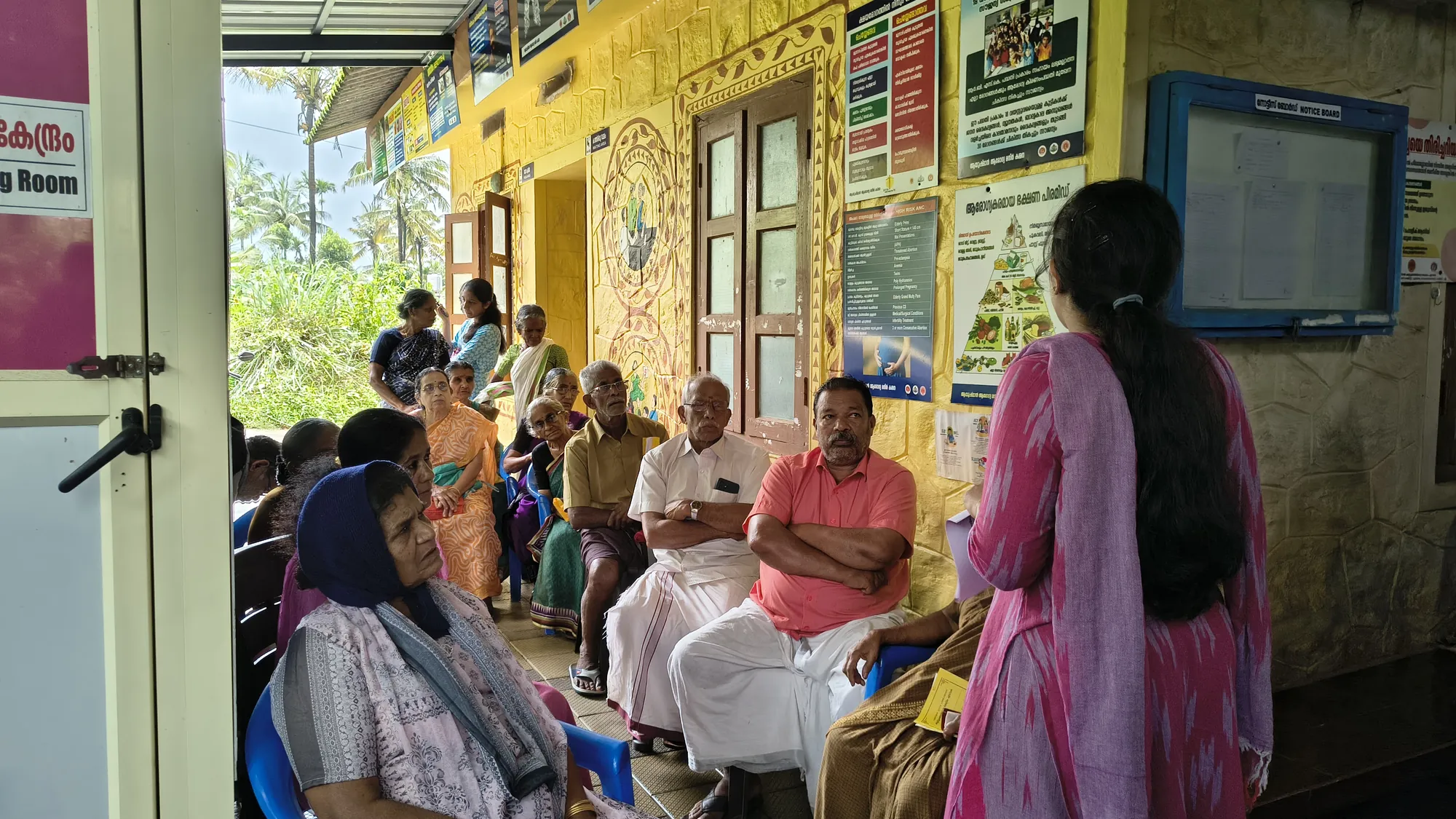 Launch event of Thrya's Healthy Ageing Programme in Wayanad
