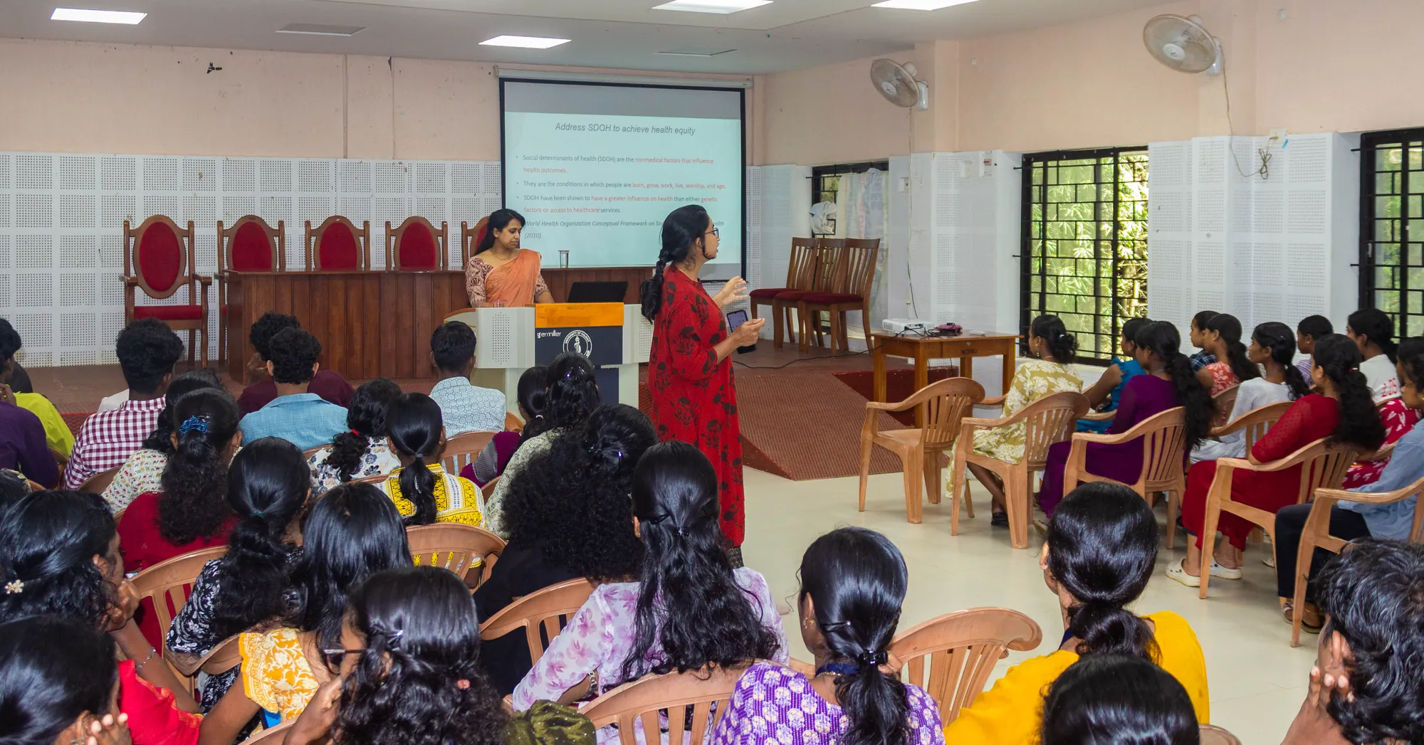 Thrya capacity-building session at ITSR, University of Calicut