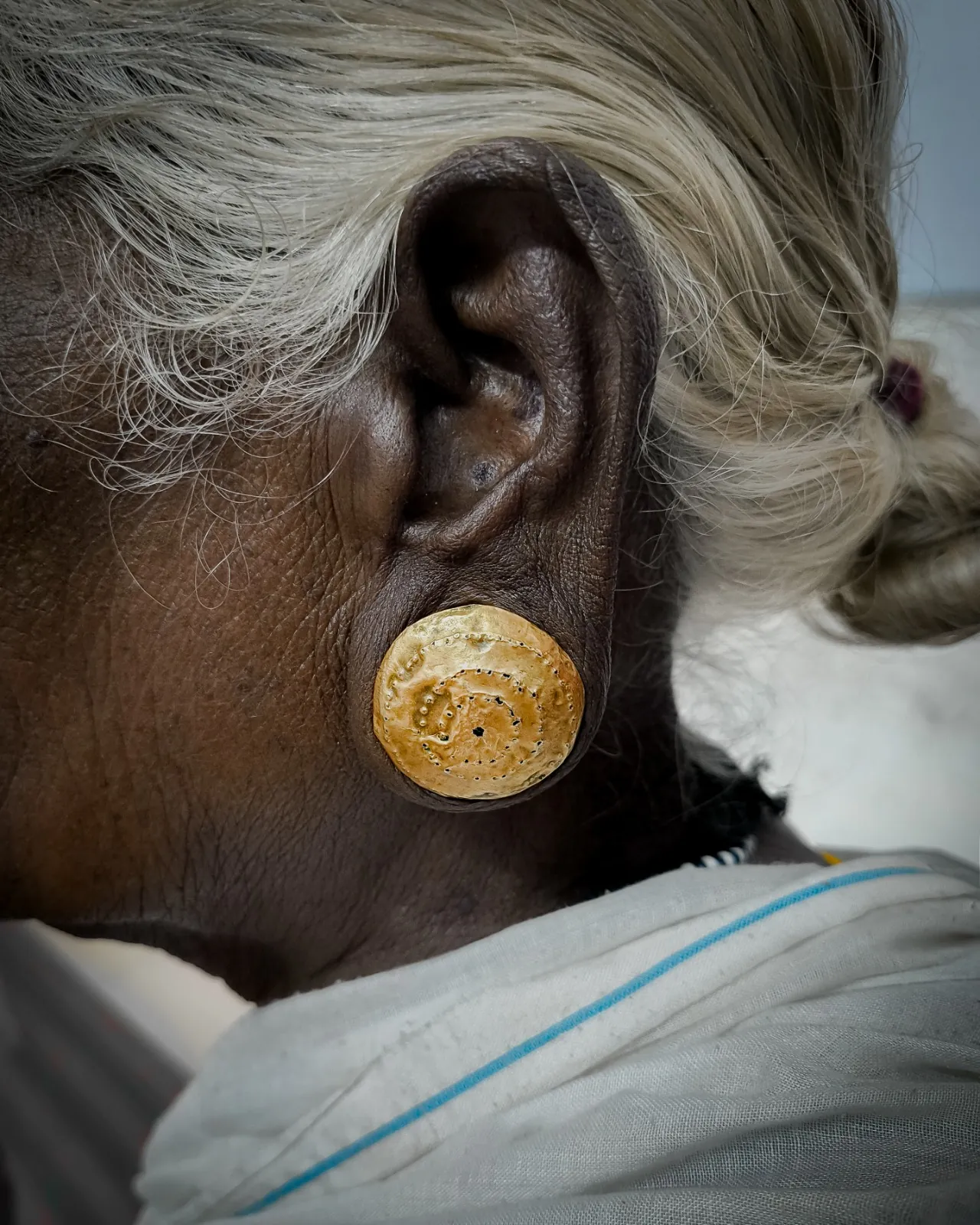 Handcrafted tribal earrings from an Adivasi community in Wayanad