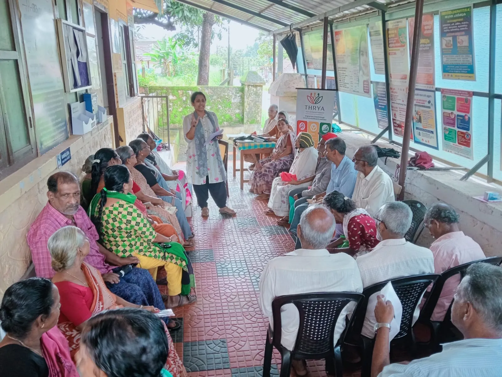 Launch of the Healthy Ageing Programme through Edavaka Family Health Centre, Mananthavady
